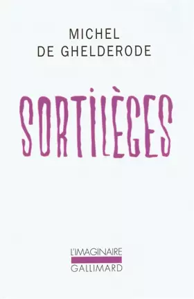 Couverture du produit · Sortilèges