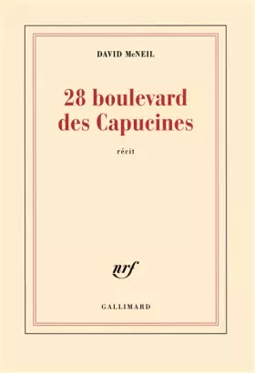 Couverture du produit · 28 boulevard des Capucines