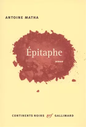 Couverture du produit · Épitaphe