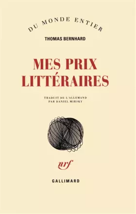 Couverture du produit · Mes prix littéraires