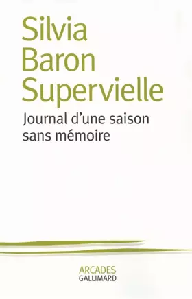 Couverture du produit · Journal d'une saison sans mémoire