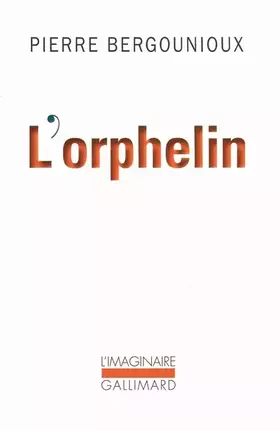 Couverture du produit · L'orphelin
