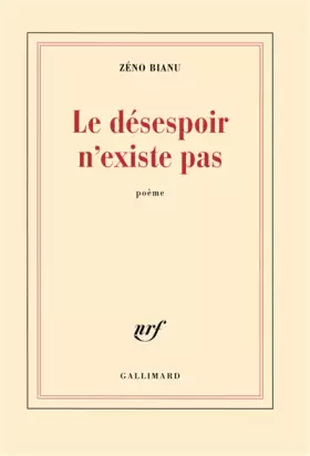 Couverture du produit · Le désespoir n'existe pas