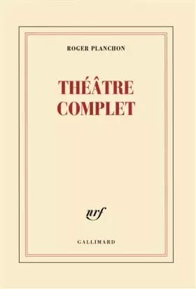 Couverture du produit · Théâtre complet