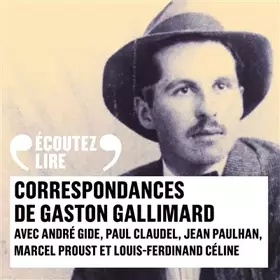 Couverture du produit · Correspondances avec Gaston Gallimard