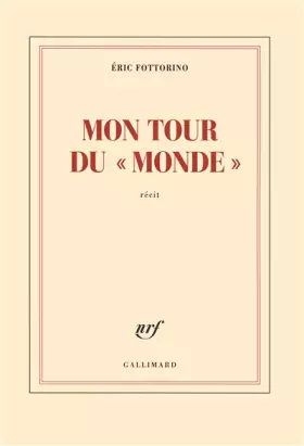Couverture du produit · Mon tour du monde