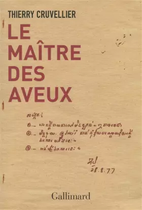Couverture du produit · Le maître des aveux