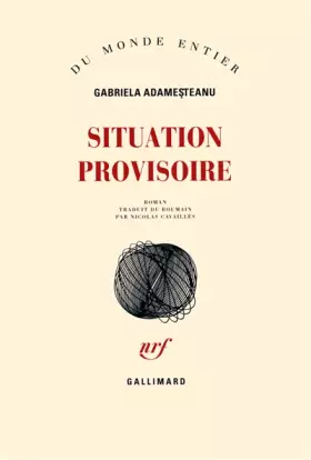 Couverture du produit · Situation provisoire