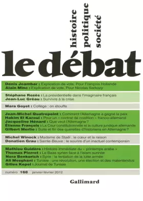 Couverture du produit · Le Débat