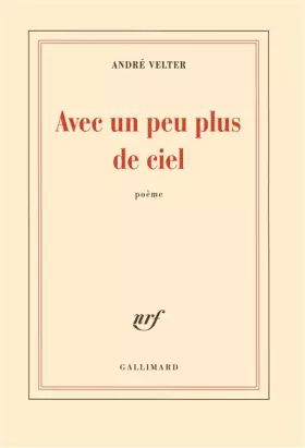 Couverture du produit · Avec un peu plus de ciel