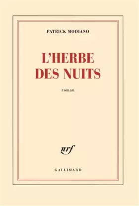 Couverture du produit · L'herbe des nuits