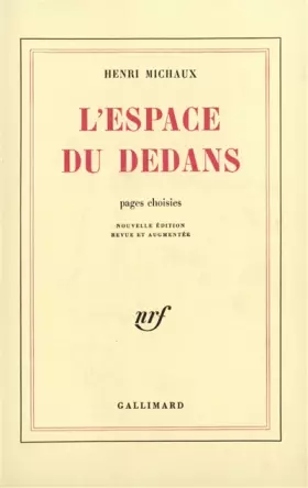 Couverture du produit · L'Espace du dedans