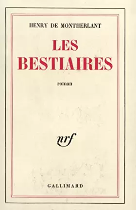 Couverture du produit · Les bestiaires