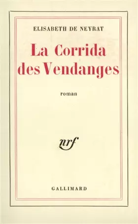 Couverture du produit · La corrida des vendanges