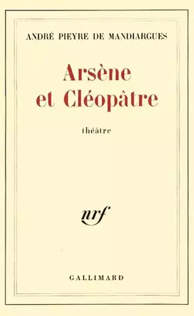 Couverture du produit · Arsène et Cléopâtre