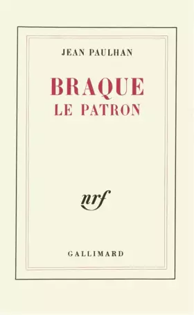 Couverture du produit · Braque le patron