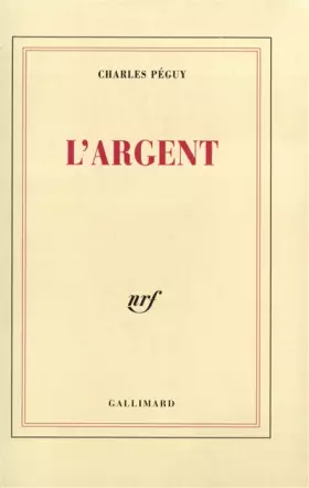Couverture du produit · L'Argent