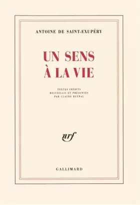 Couverture du produit · Un sens à la vie