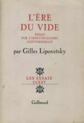 Couverture du produit · L'ere du vide
