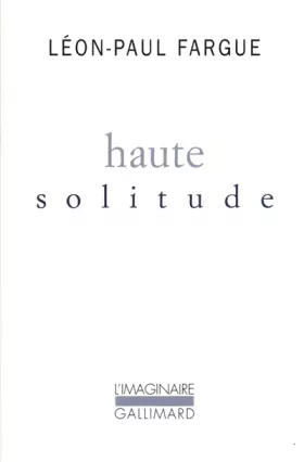 Couverture du produit · Haute solitude