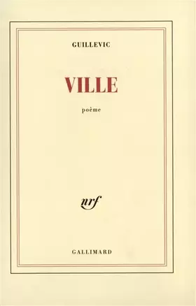 Couverture du produit · Ville