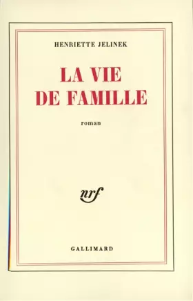 Couverture du produit · La Vie de famille