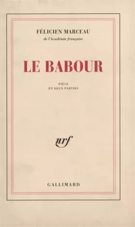 Couverture du produit · Le Babour