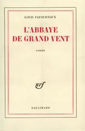 Couverture du produit · L'Abbaye de grand vent