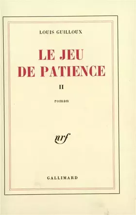 Couverture du produit · Le jeu de patience, tome 2