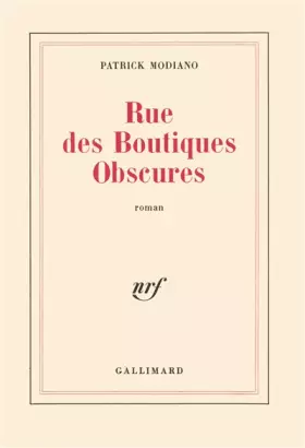 Couverture du produit · Rue des boutiques obscures