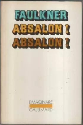 Couverture du produit · Absalon ! Absalon !