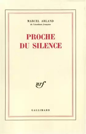 Couverture du produit · Proche du silence