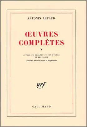 Couverture du produit · Oeuvres complètes, tome 5