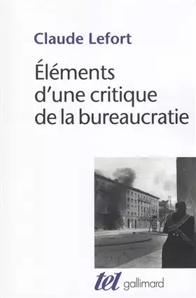 Couverture du produit · Eléments d'une critique de la bureaucratie