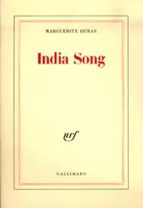 Couverture du produit · India Song