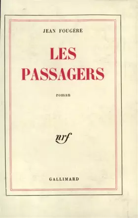 Couverture du produit · Les Passagers