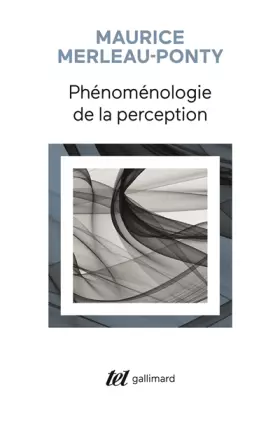 Couverture du produit · Phénoménologie de la perception