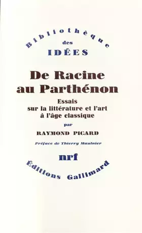 Couverture du produit · De Racine au Parthénon
