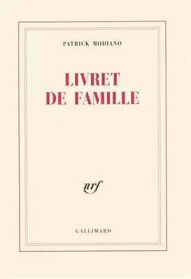 Couverture du produit · Livret de famille