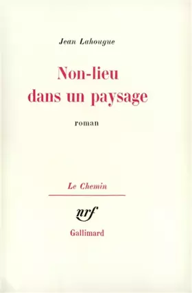 Couverture du produit · Non-lieu dans un paysage