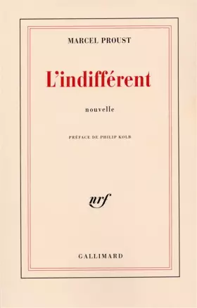Couverture du produit · L'Indifférent