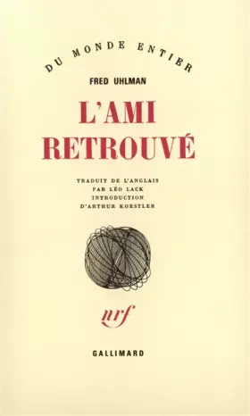 Couverture du produit · L'Ami retrouvé