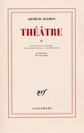 Couverture du produit · Théâtre, tome 2