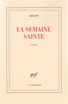 Couverture du produit · La Semaine Sainte