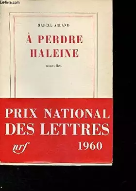 Couverture du produit · A perdre haleine