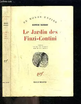 Couverture du produit · Le jardin des finzi-contini