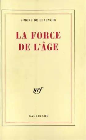 Couverture du produit · La Force de l'âge