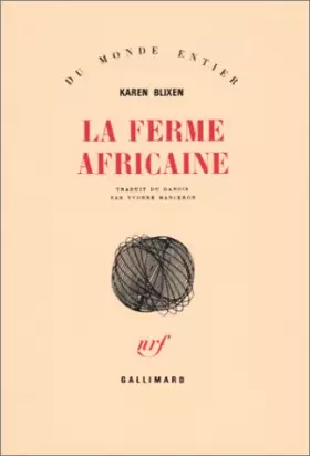 Couverture du produit · La Ferme africaine