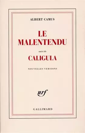 Couverture du produit · Le Malentendu