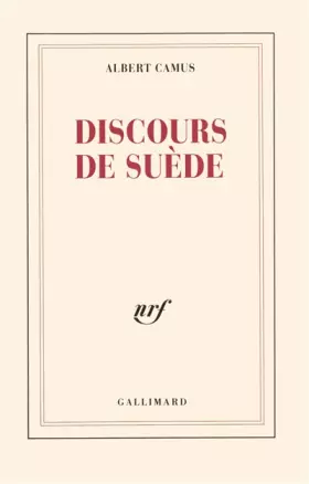 Couverture du produit · Discours de Suède